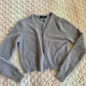 Balboa Lavender Women's Cardigan Sweater